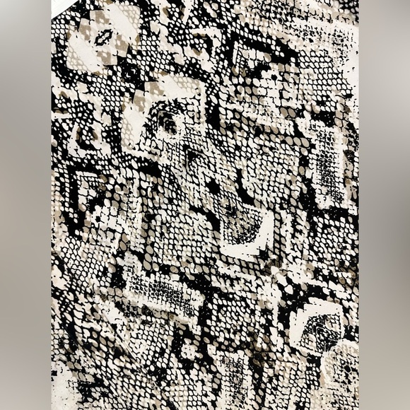 INC International Concepts Animal Print Zip Detail Shirt Women's Top Size XXL - Picture 10 of 16